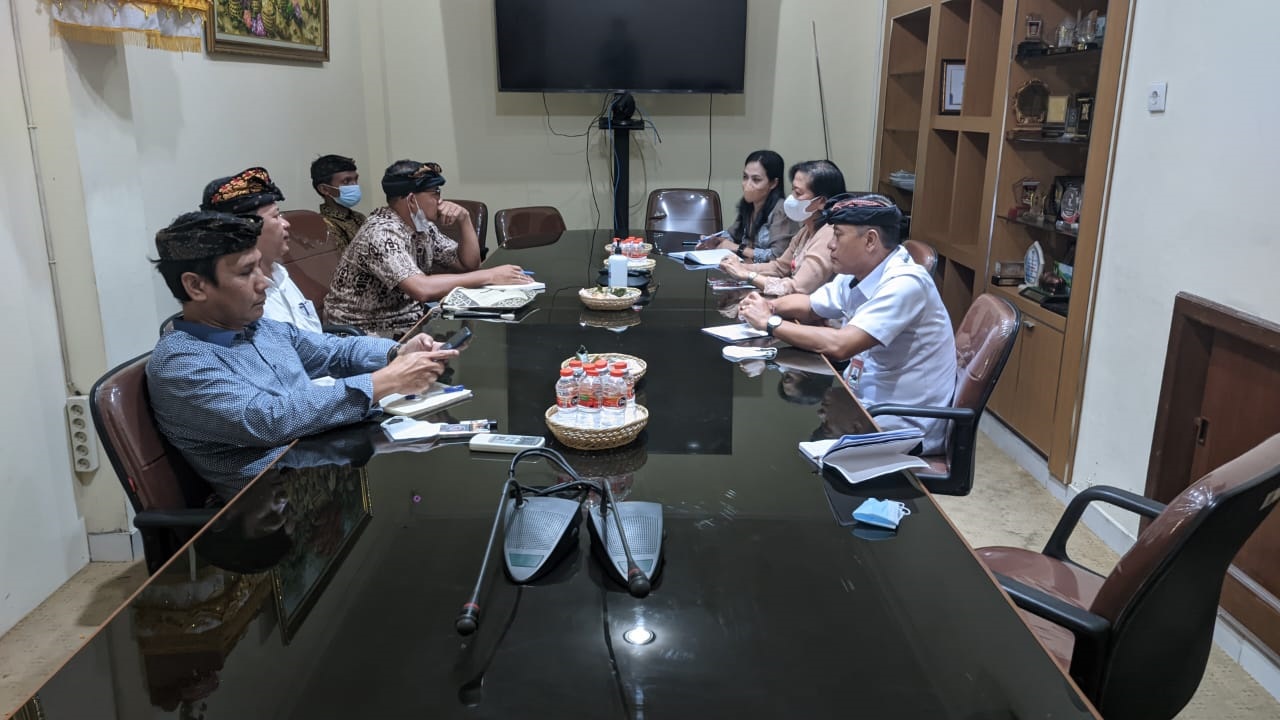 Kunjungan Kerja dari Kabupaten Gianyar