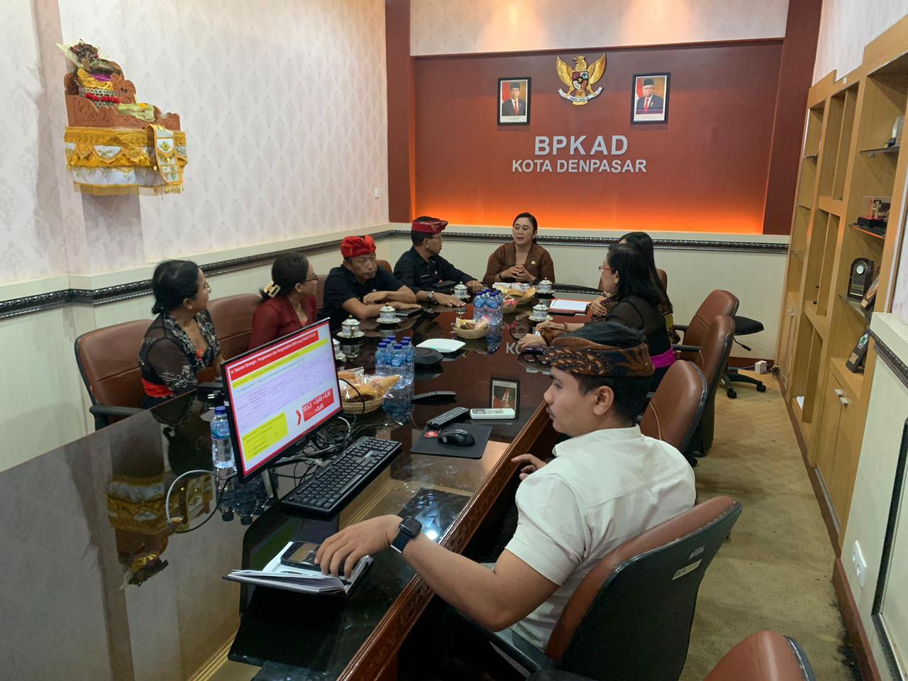 Kunjungan Kerja dari BPKAD Kabupaten Tabanan