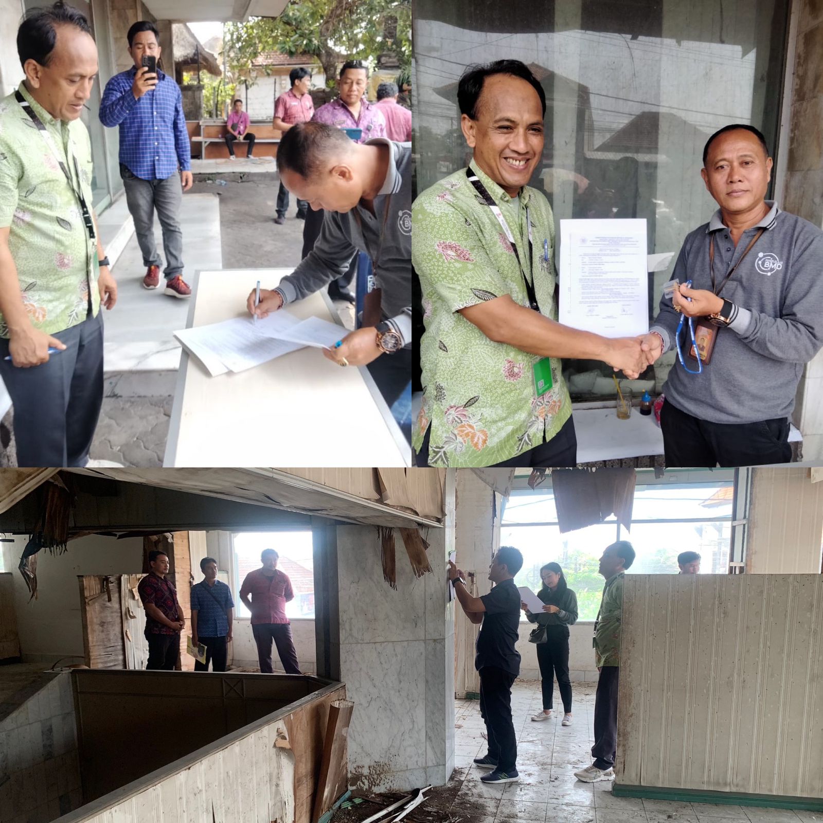 Penandatanganan BAST