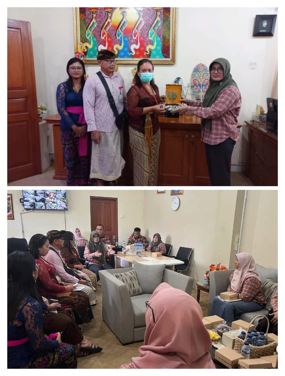 Menerima Kunjungan Kerja dari BKAD Sumedang