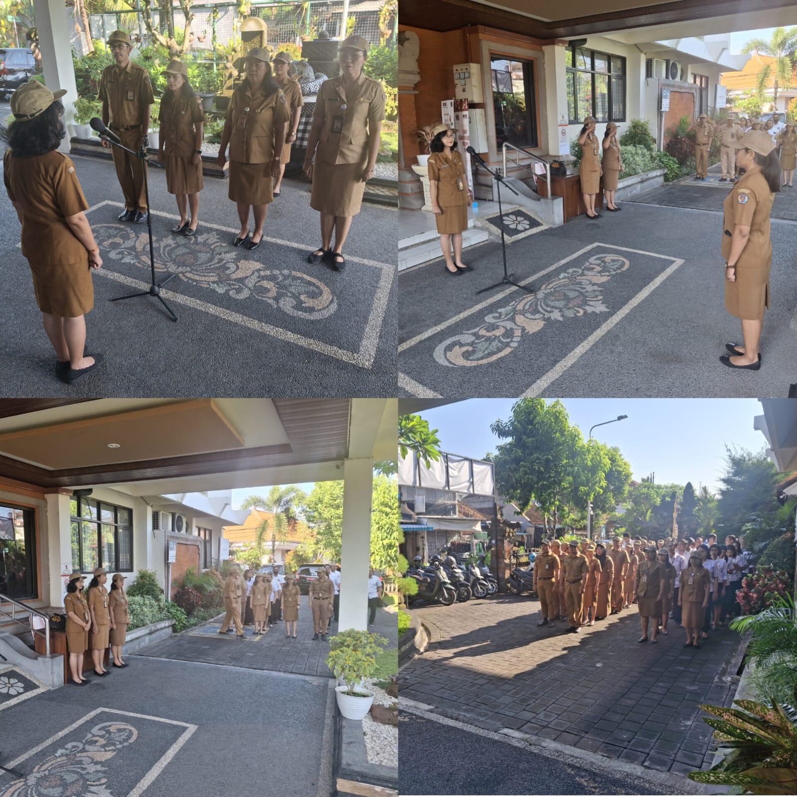 Apel Disiplin BPKAD Kota Denpasar 3 Nopember 2025