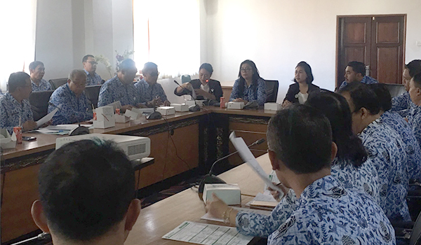 Rapat DAU Kelurahan