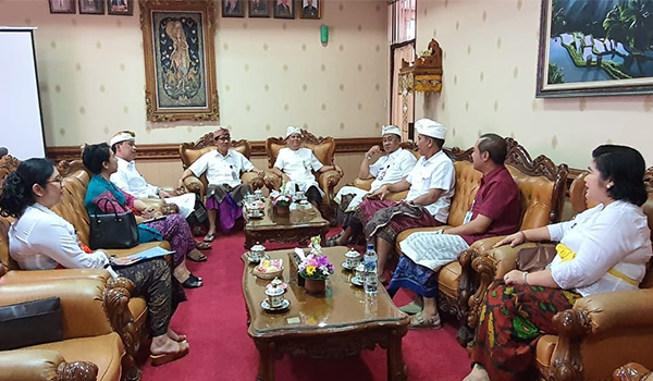 Audensi dengan Direktur Bank BPD Bali