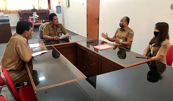 Koordinasi Dengan BPKAD Provinsi Bali