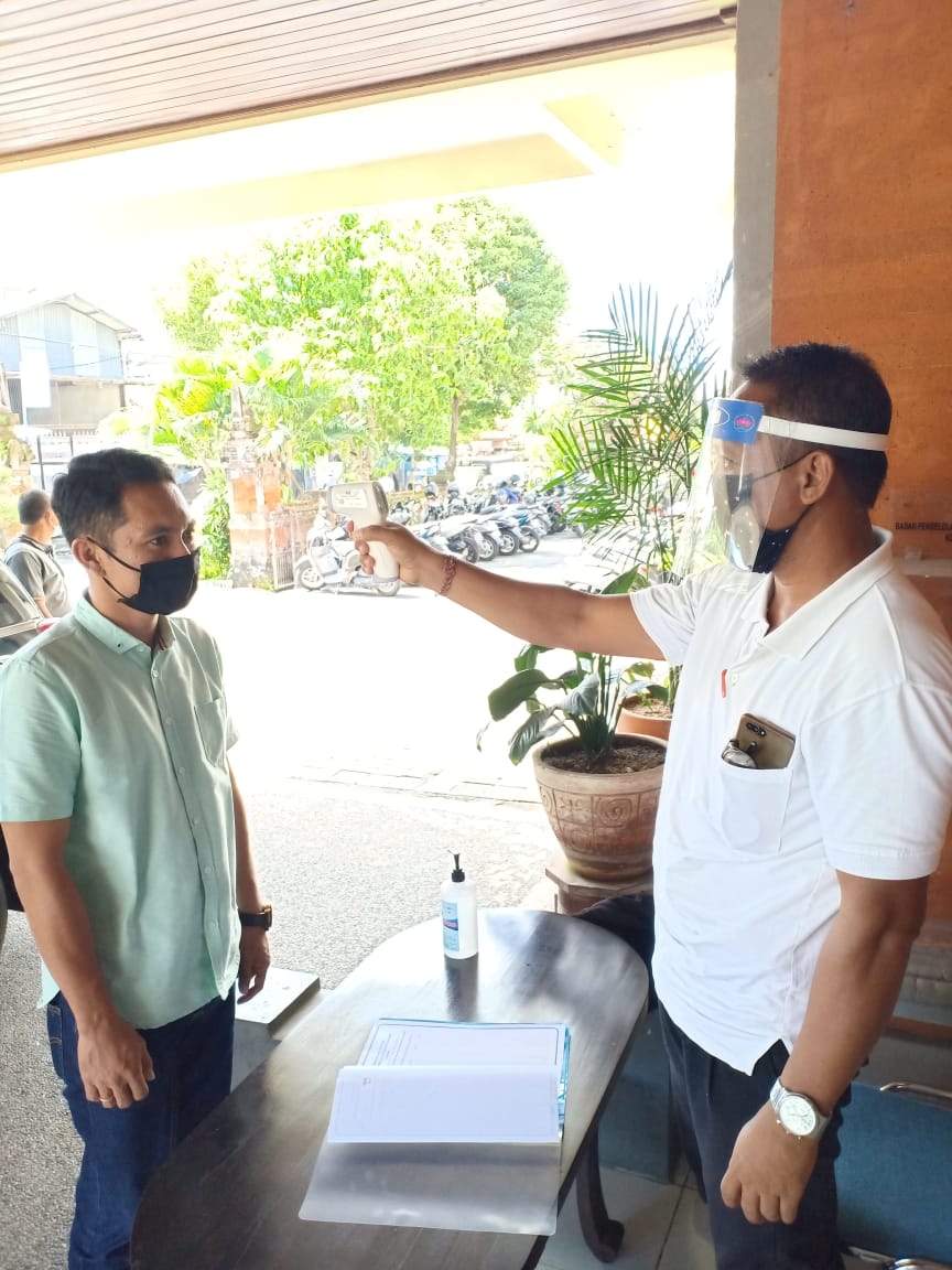 BPKAD Menerapkan Protokol Kesehatan