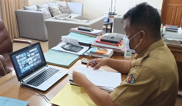 Entry Meeting Evaluasi SAKIP dan RB Tahun 2020 di Wilayah Bali