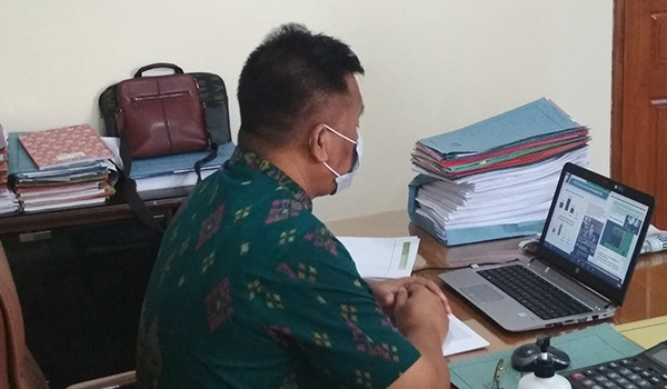 Rapat Evaluasi SAKIP dan RB Tahun 2020 Pemerintah Kota Denpasar