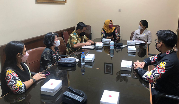 Kunjungan Kerja Dari BPKAD Kota Palangkaraya