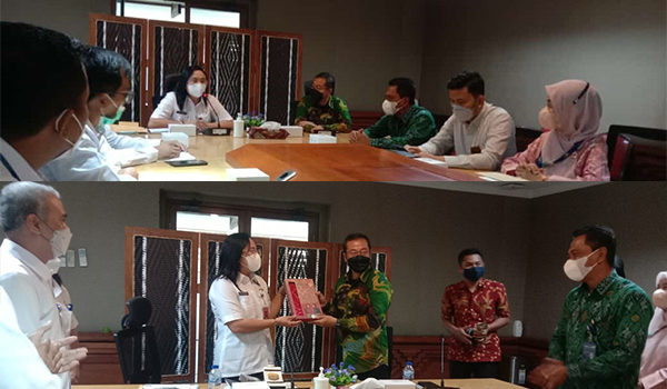 Kunjungan Kerja Dari BPKAD Kabupaten Tulungagung