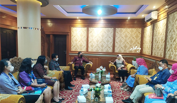 Kunjungan Kerja Wakil Bupati Pohuwato dan Kepala BPKAD Kab. Pohuwato 